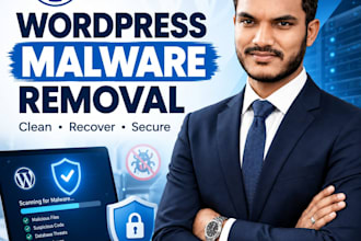 wordpress malware removal and security update