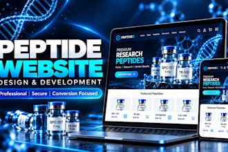 build fda compliant peptide website and peptide store on woocommerce