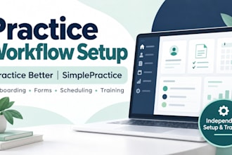 set practice better or simplepractice workflows for practice