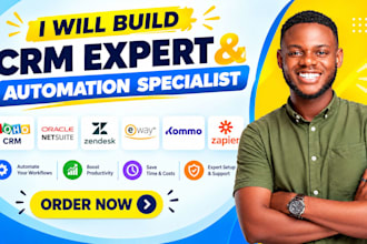 build zoho CRM netsuite zendesk eway make automation kommo zapier integration