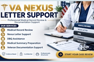 audit your medical records and prepare a detailed clinical summary