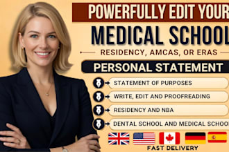 powerfully edit your medical school residency, amcas or eras personal statement