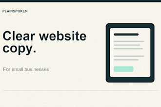 write clear website copy for your small business