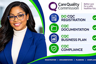 do cqc registration, cqc documentation, cqc business plan and cqc compliance