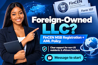 register msb with fincen for foreign owned and non US resident llcs