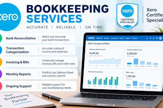 professional xero bookkeeping and bank reconciliation