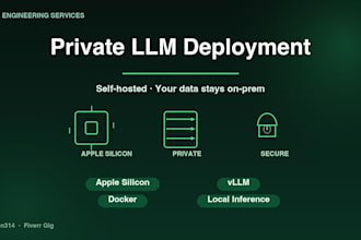 deploy open source llm locally on apple silicon mac m4
