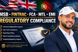 assist with msb, fintrac, fca, mtl and emilicensing compliance, form 5472