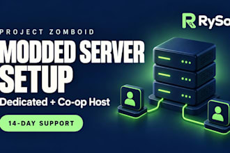 set up your project zomboid dedicated or coop server