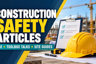 write construction safety articles and hse blogs