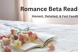 read your romance novel and provide a honest feedback and review