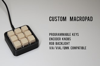 design and build custom programmable macropad