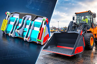 design excavator buckets and heavy equipment attachments