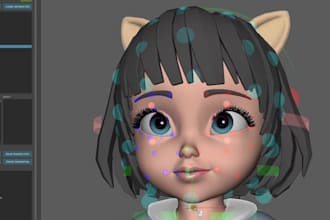 fix, rig and model your 3d character for cc4, cc5 and iclone
