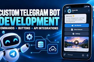 develop a custom telegram bot with node js and typescript