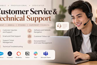 provide customer service and technical support