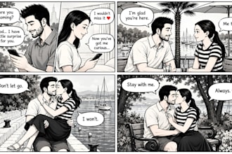 turn your story into manga pages webtoon comics and anime panels