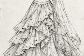 design a new original and unique dress for your boutique