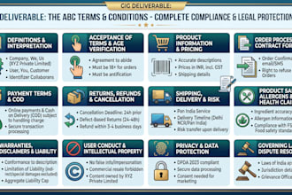draft all kind of contracts for you