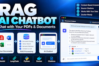 build a rag ai chatbot for your PDF and document data