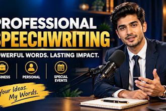 write a powerful and engaging speech for any occasion