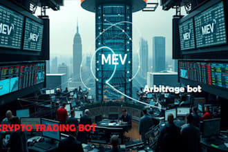 build arbitrage bot, mev, sniper, pump fun, sandwich, volume on solana, eth, bsc