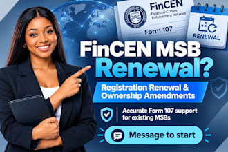 renew fincen msb registration and handle ownership amendments aml compliance