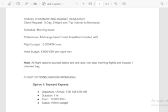 be your virtual assistant for travel booking