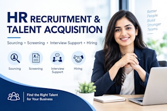 be your HR consultant for recruitment, policies, and employee management