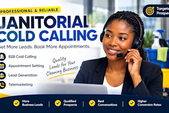 do janitorial cold calling, b2b cold calling, janitorial service,  b2b cold call