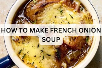 teach you recipe of classic french onion soup