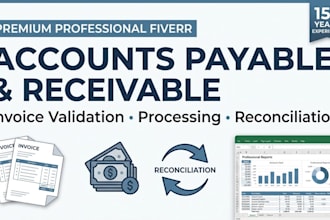 do accounts payable and receivable, invoice validation and processing