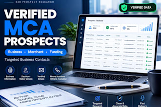provide verified mca leads, business leads and merchant leads