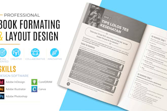 do professional book layout formatting