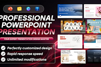 do powerpoint presentation, investor pitch deck, keynote, canva, google slides