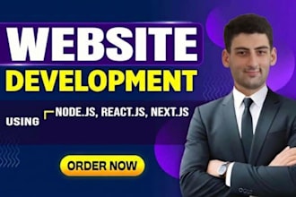 create a website landing page