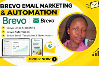 design brevo email marketing template newsletter setup brevo automation campaign