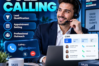 do telemarketing, cold calling and appointment setting