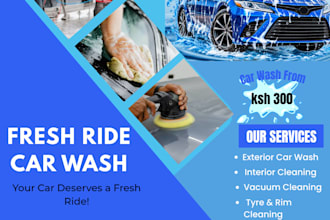 design professional canva flyers and posters