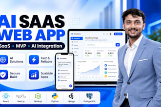 build a production ready ai saas web application