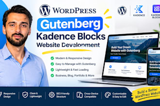 fast lightweight wordpress gutenberg generatepress website