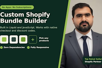 build a custom shopify bundle builder without apps using liquid