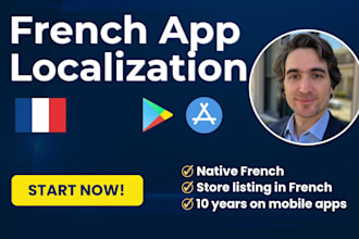 translate and localize your app store listing into french