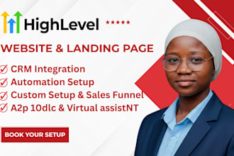 build go highlevel website, gohighlevel landing page, gohighlevel sales funnel