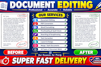 fix , edit, modify and convert pdf files