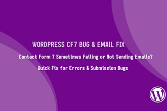 fix contact form 7 errors and intermittent email issues