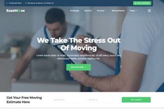 design squarespace moving concierge site senior move manager relocation service