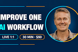 help you improve one repeated work task with ai