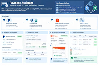 be your payment assistant for tracking and excel data entry