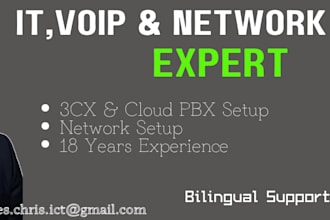 do remote IT support, network security, and cloud voip configuration
